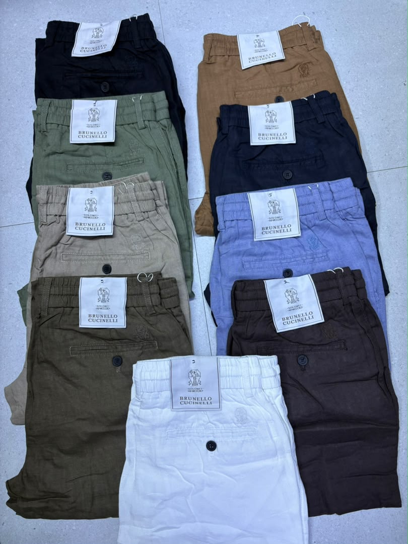 Men’s Premium Fabric pure linen pants