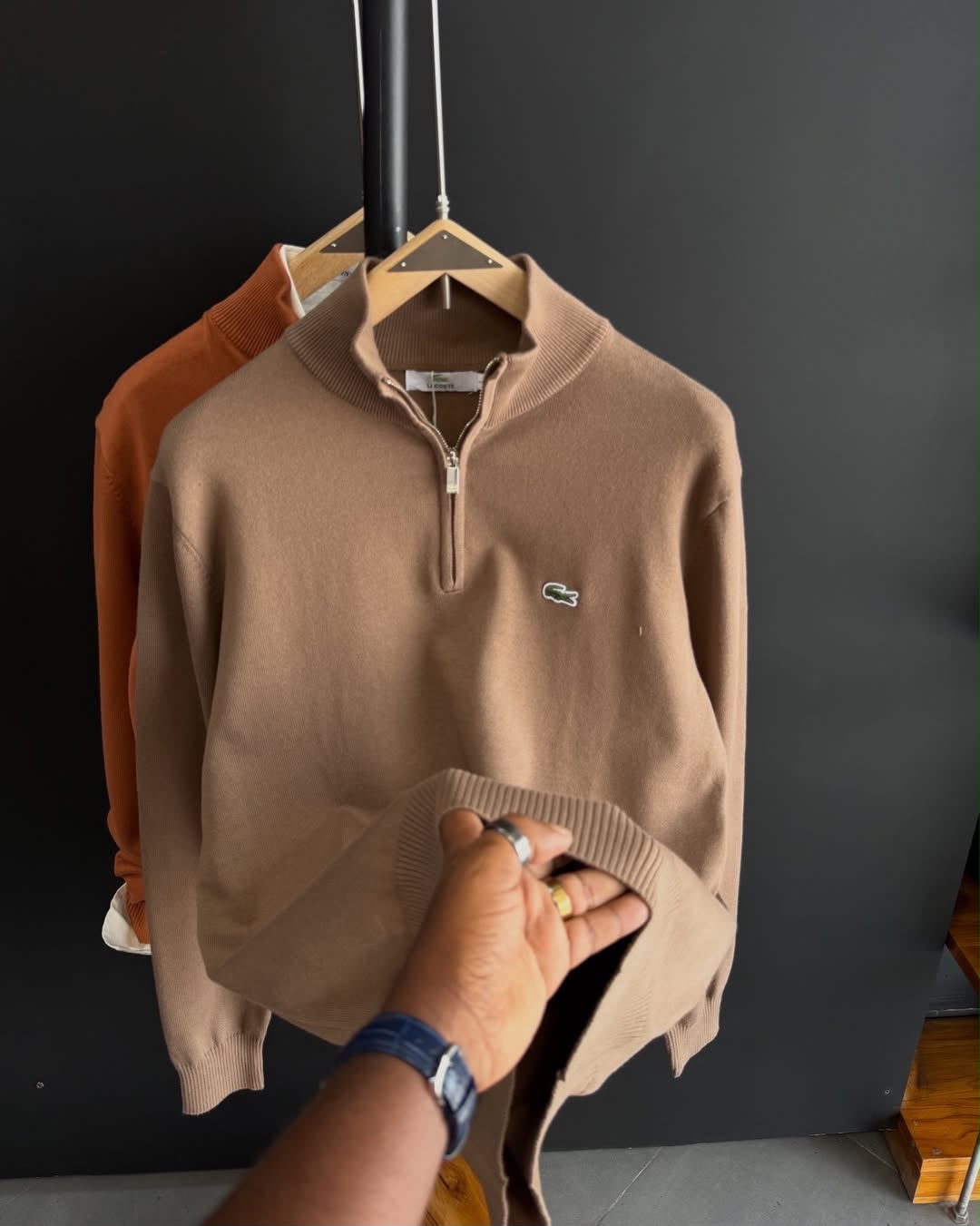 Men’s Quarter-Zip Cardigan