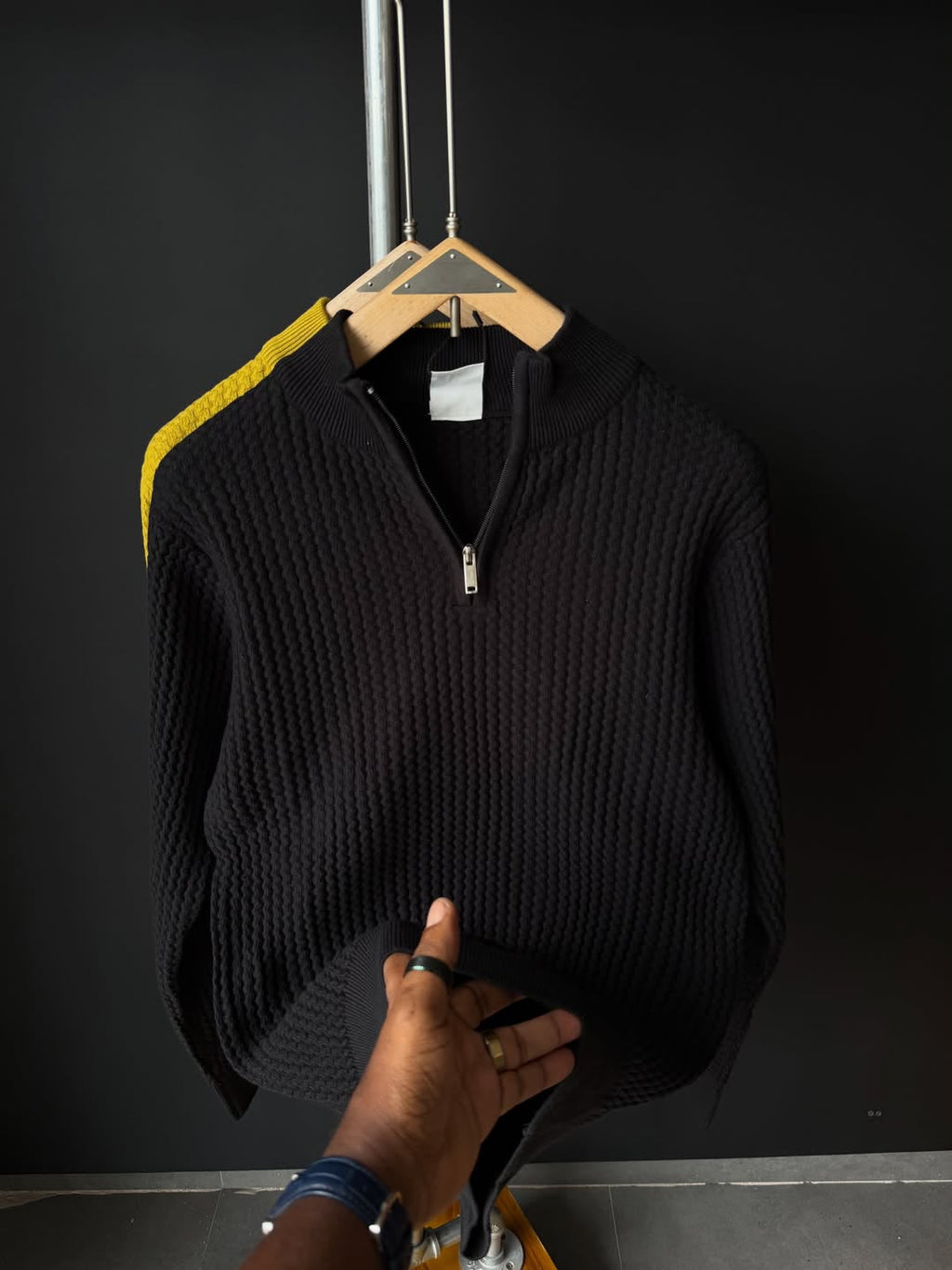 Men’s Quarter-Zip Cardigan