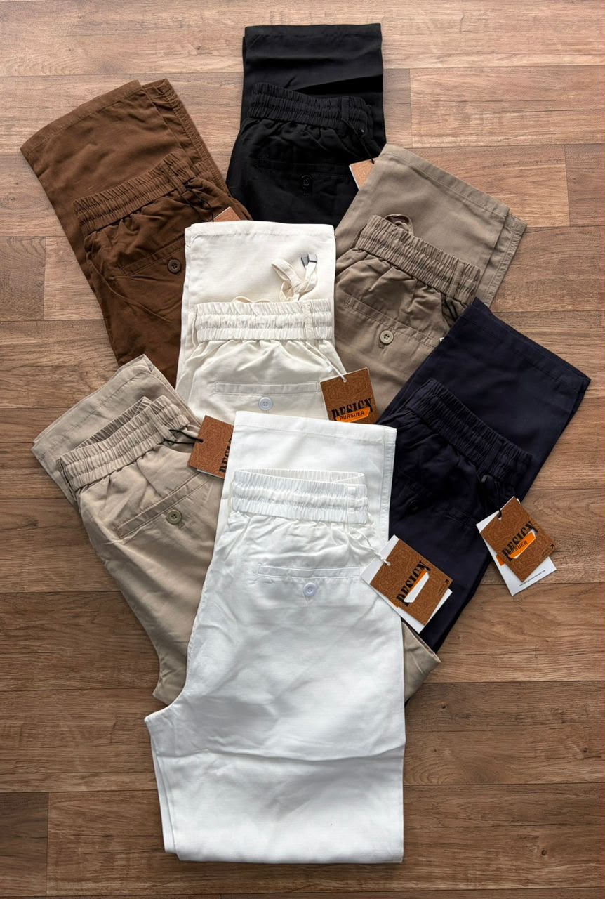 Men’s Premium Fabric pure linen pants