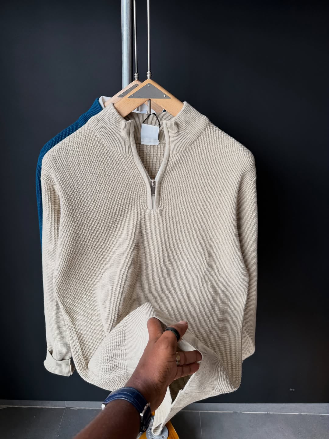 Men’s Quarter-Zip Cardigan