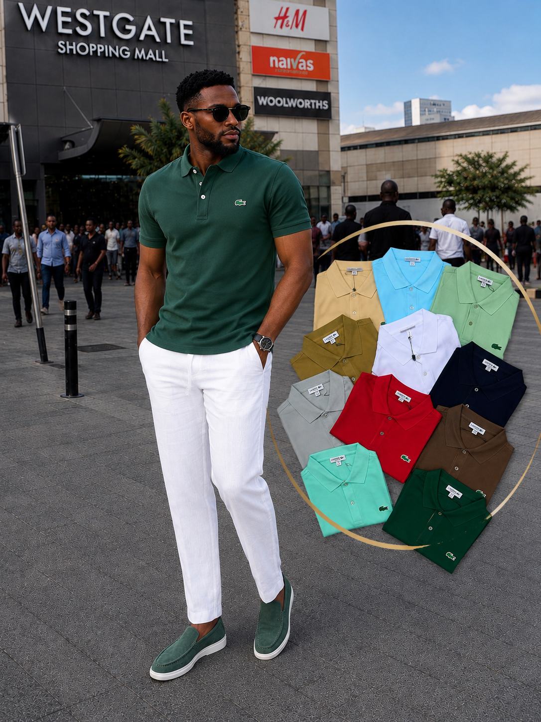 Men’s Long-Sleeve Knitted Shirt