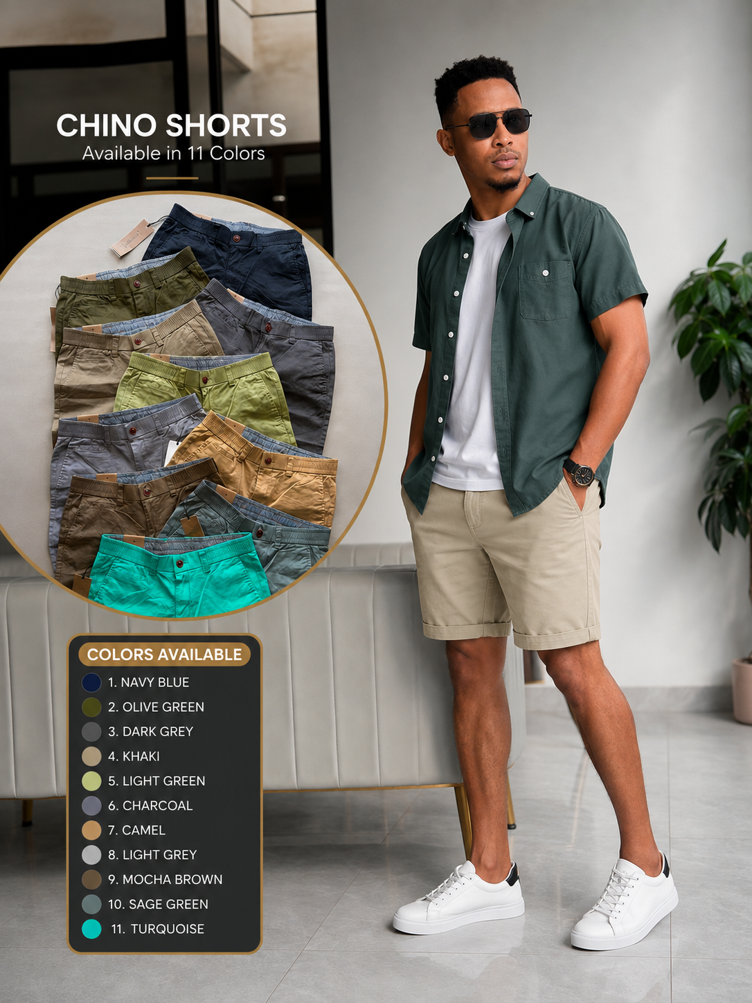 Men’s Chino Shorts