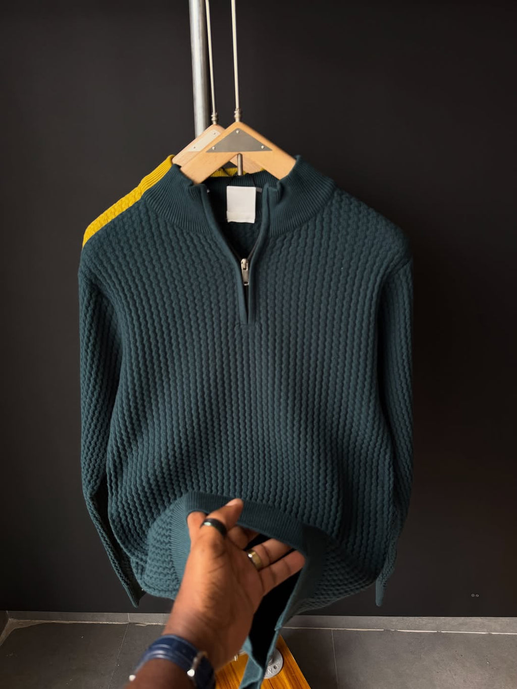 Men’s Quarter-Zip Cardigan