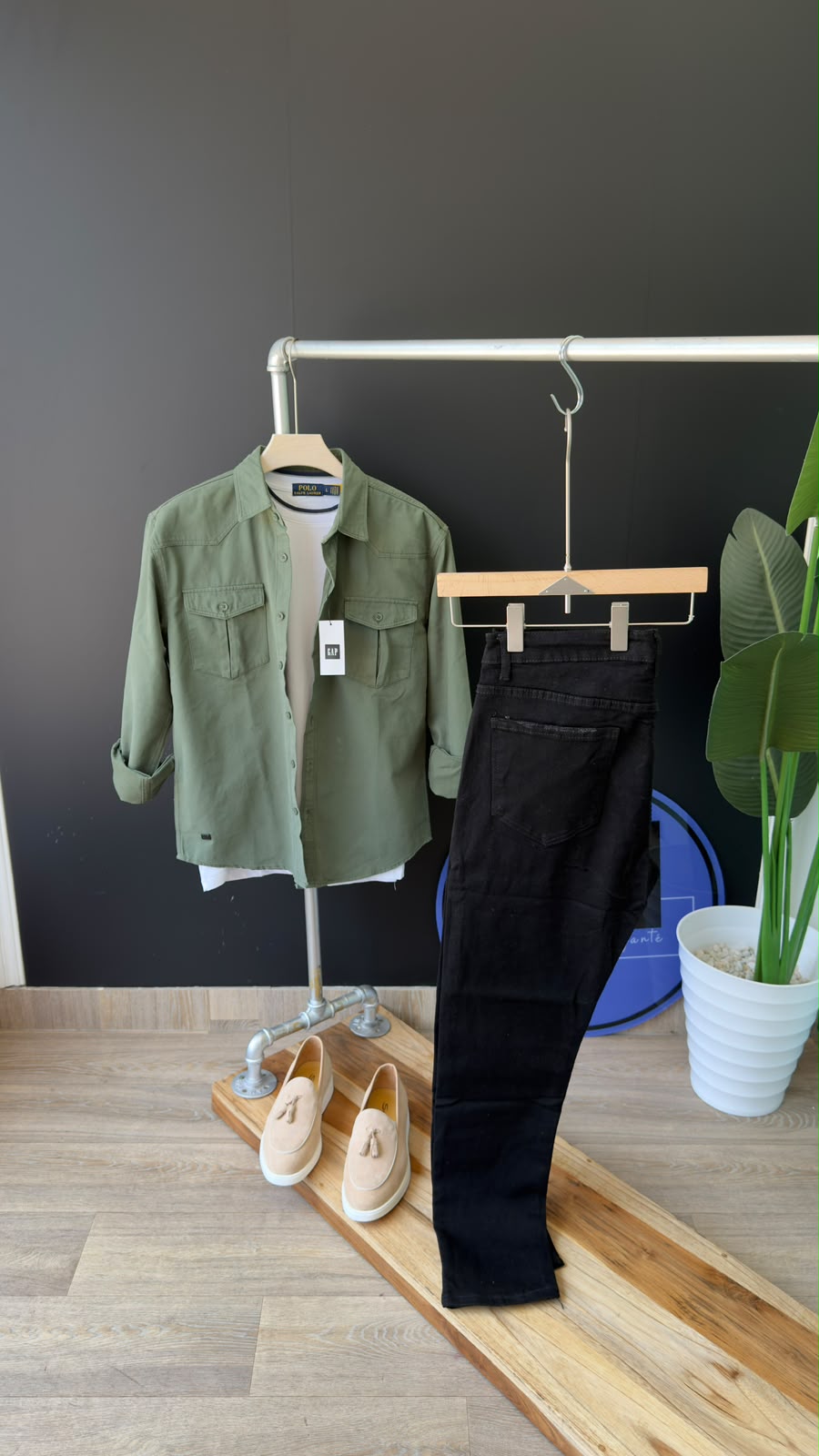 Men’s Cargo Long-Sleeve Shirt