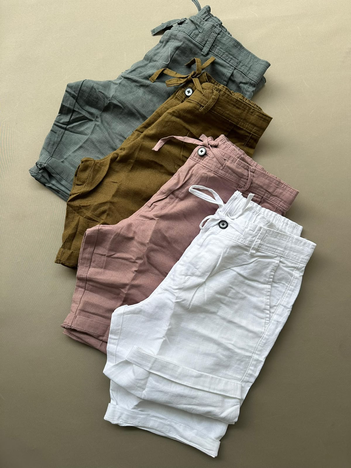 Men's Linen Shorts