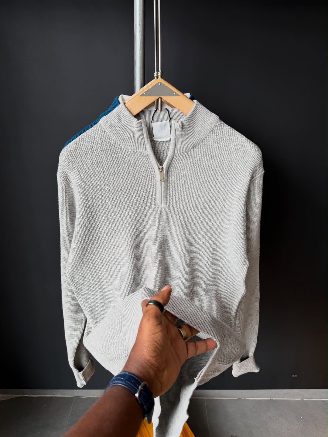 Men’s Quarter-Zip Cardigan